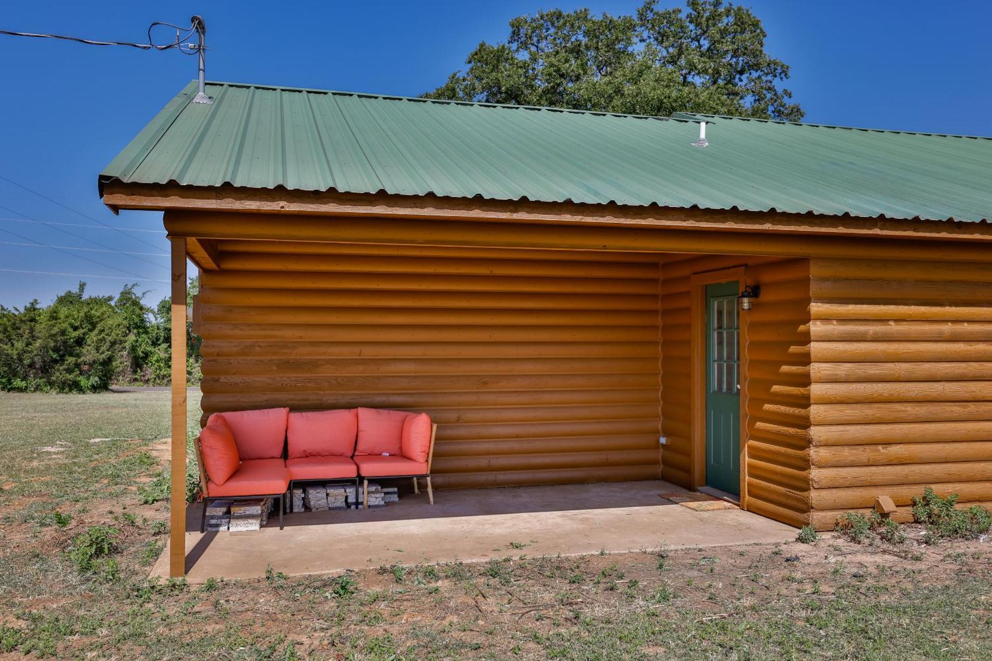 Tranquil 3-Bedroom Cabin Near Winstar Casino Thackerville Bagian luar foto