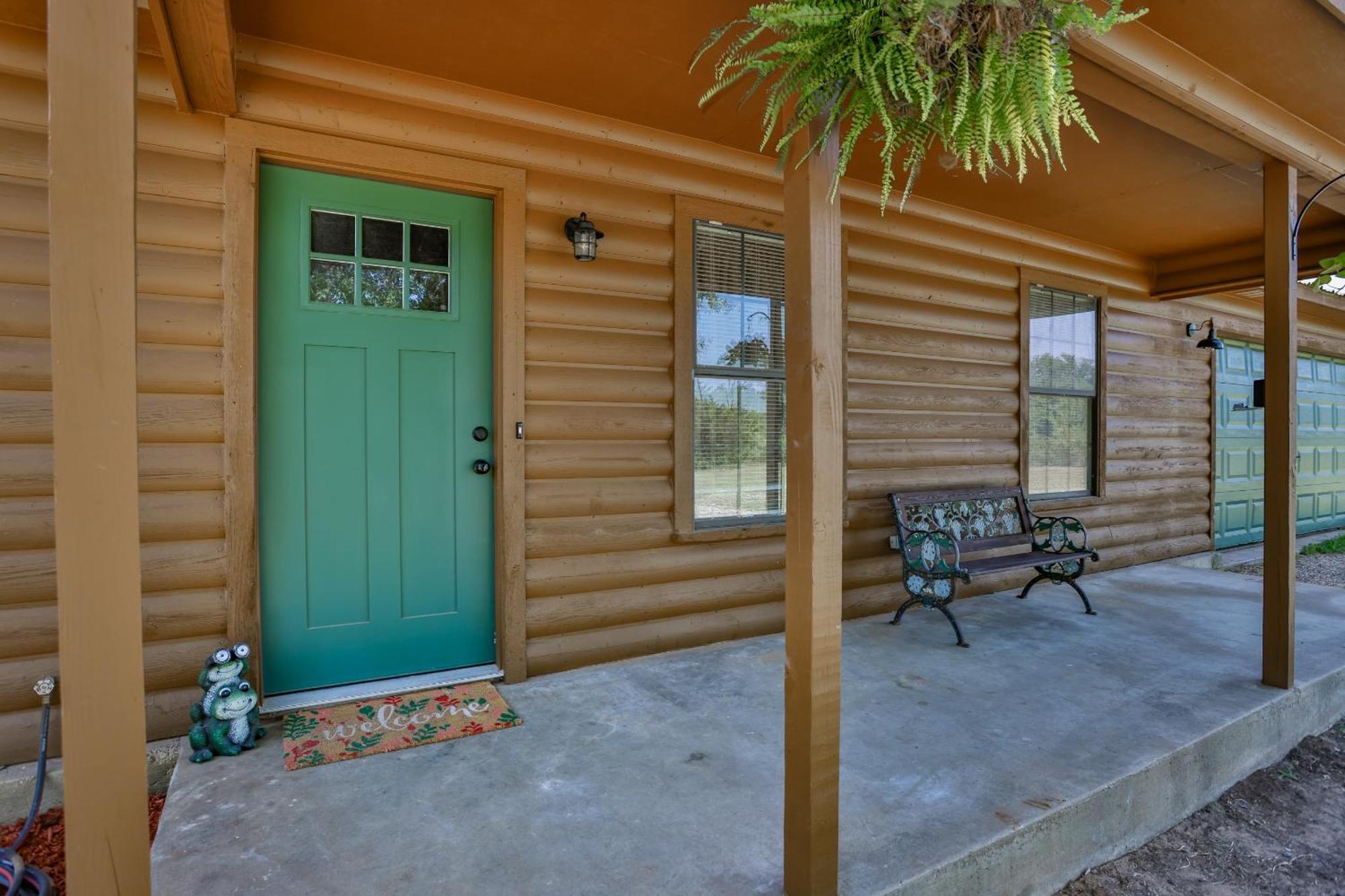 Tranquil 3-Bedroom Cabin Near Winstar Casino Thackerville Bagian luar foto